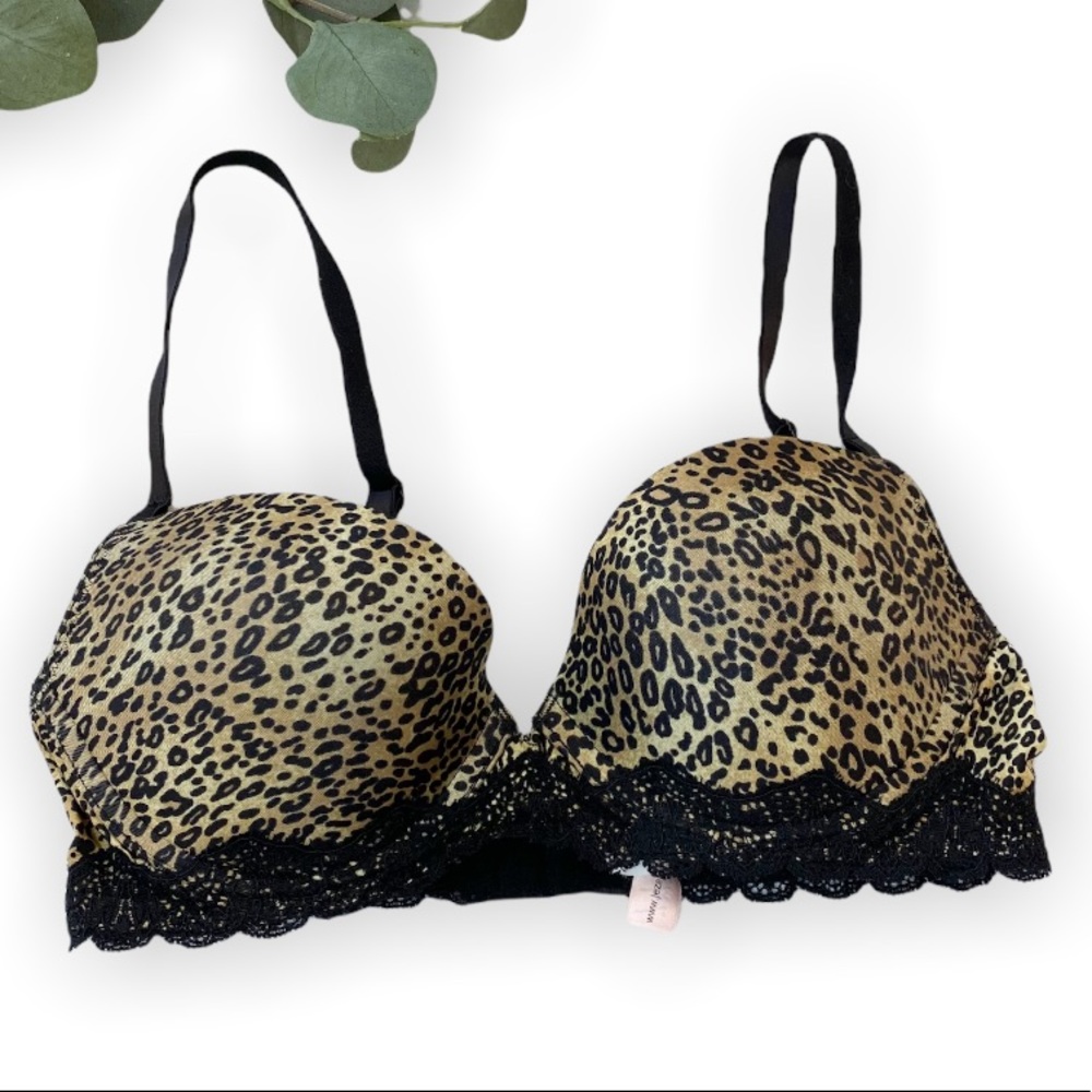 Jezebel Animal Print Padded Bra